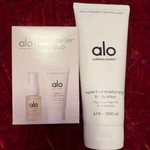 Alo Mini Duo set with Full Size Body Lotion